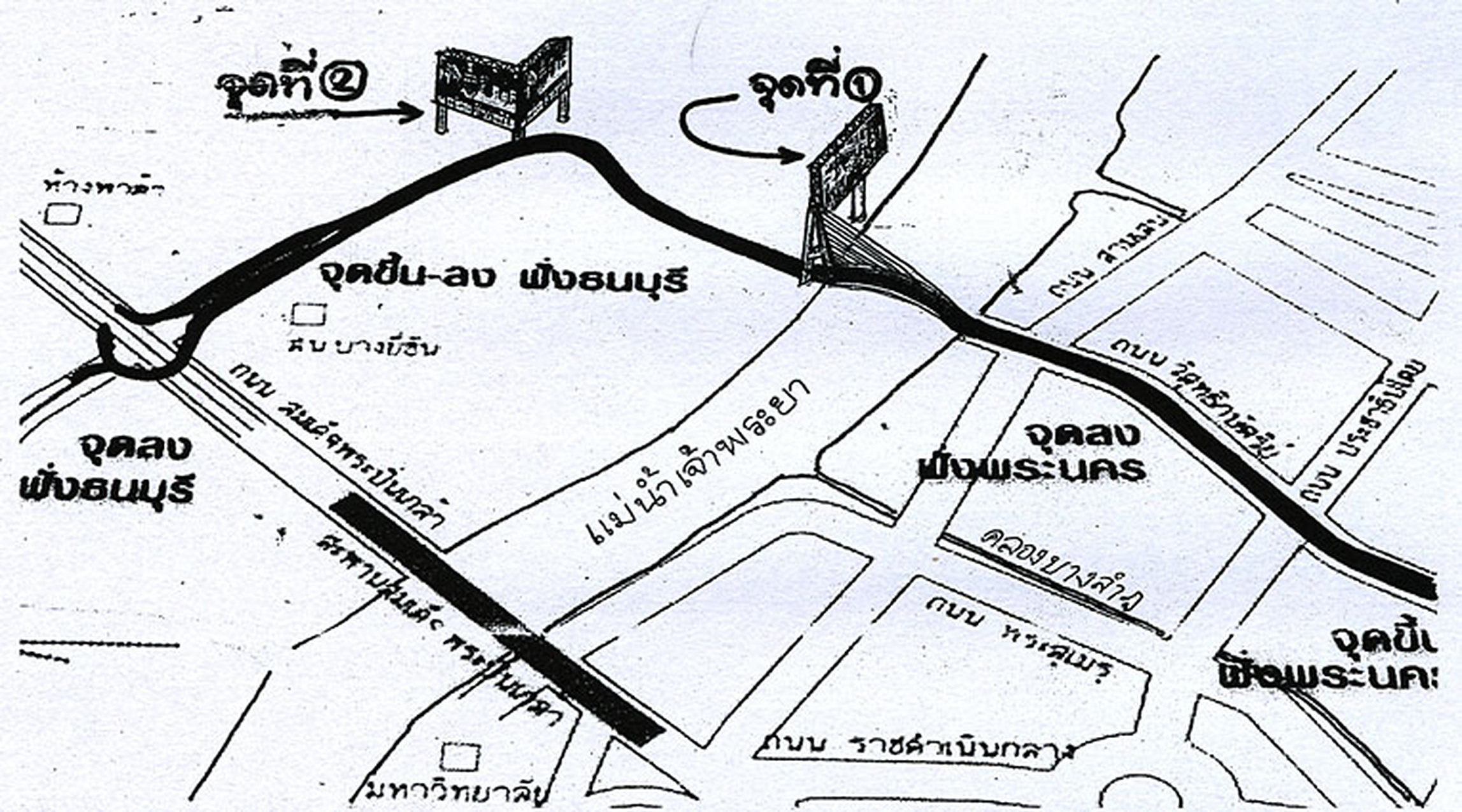ป้ายโฆษณาสะพานพระราม 8(ขาออก) รูปที่ 2